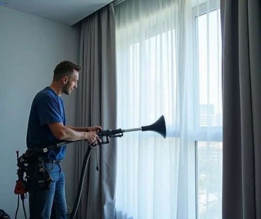 Professional curtain stain removal process equipment Matty Curtain Cleaning woodend-vic